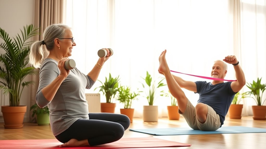 home strength training seniors
