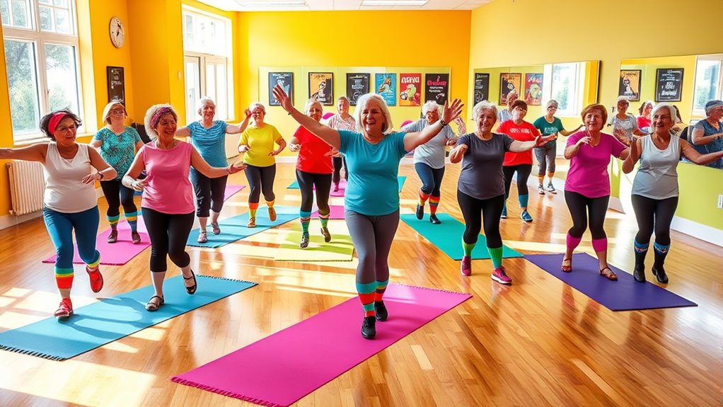 join a jazzercise class