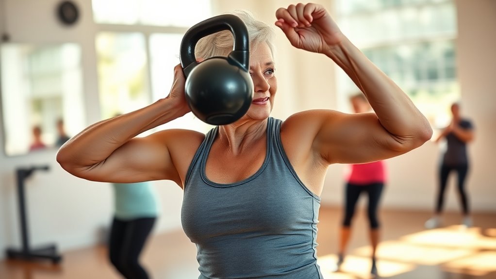 kettlebell swings target muscles