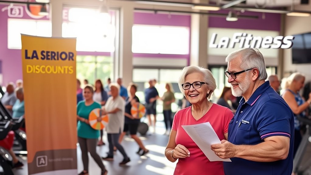 la fitness senior discounts overview