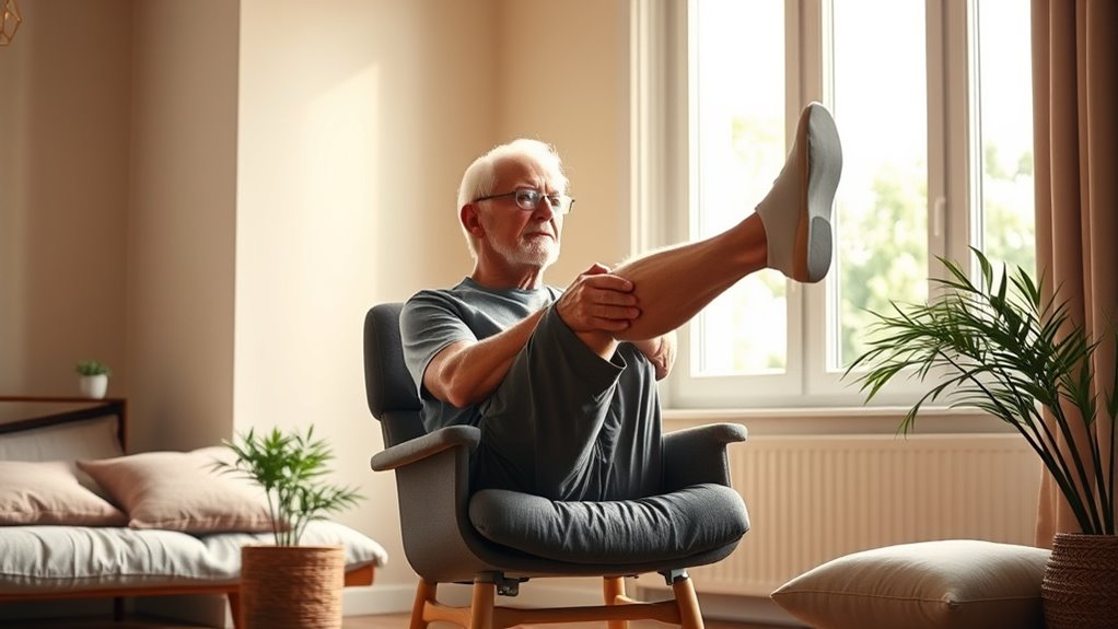 leg exercises for sitting