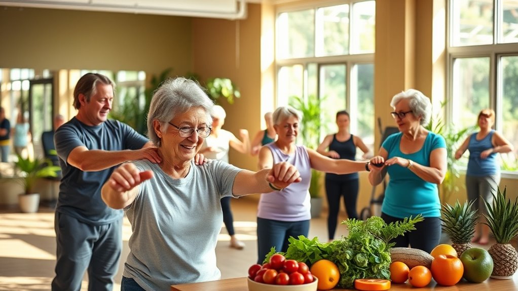 nutrition enhances senior fitness