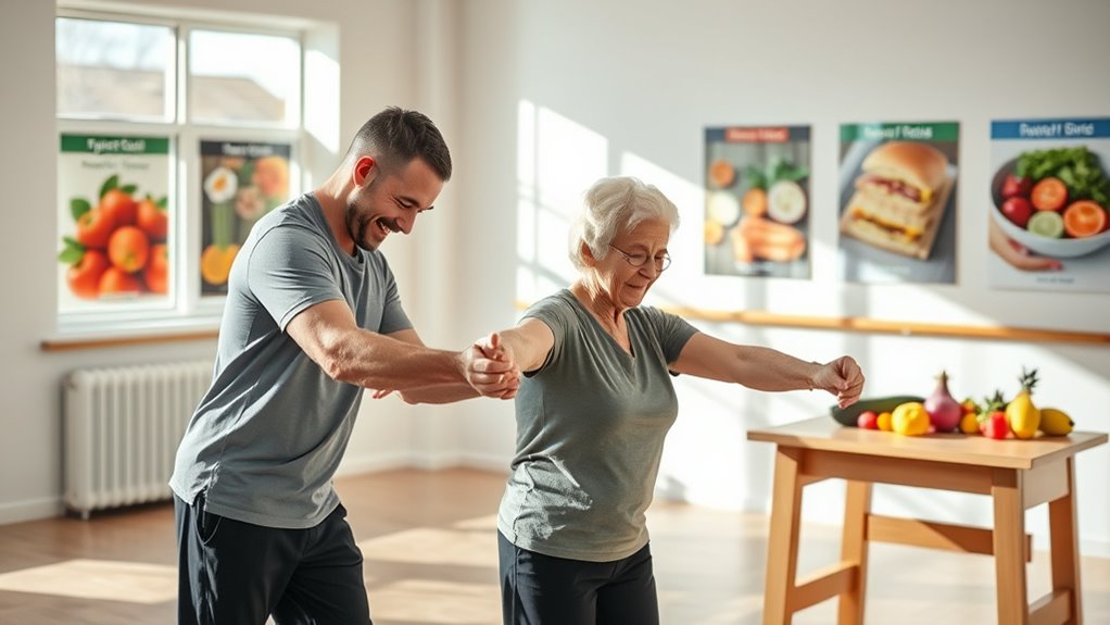 nutrition enhances senior fitness