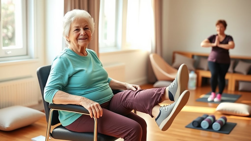 seated exercises enhance senior wellness