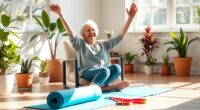 seated exercises for seniors