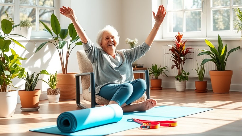 seated exercises for seniors