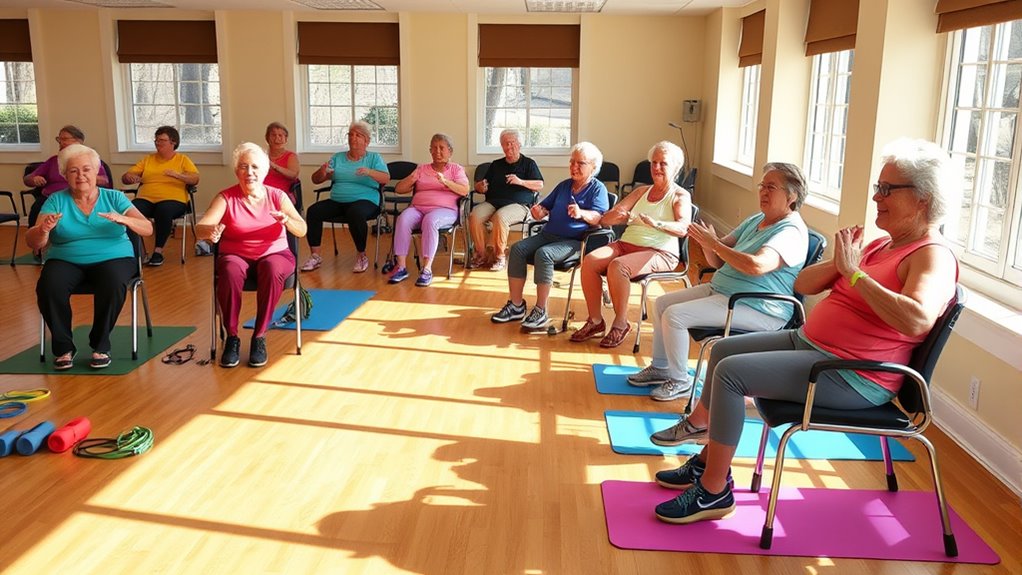 seated fitness routine for seniors