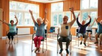 seated flexibility for seniors