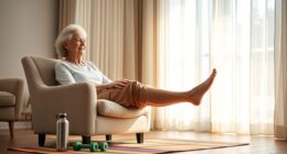 seated leg strength exercises