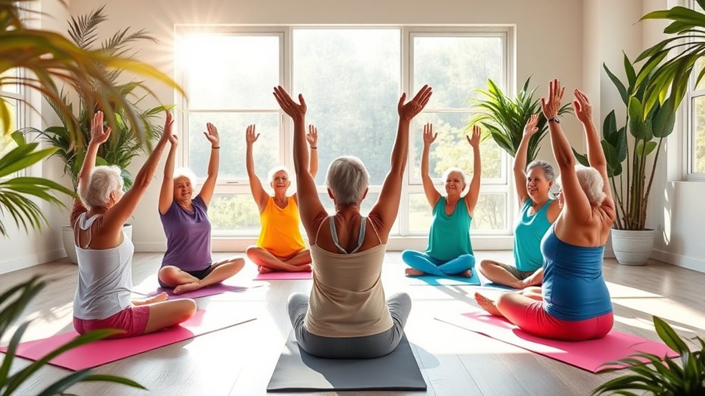 seated stretches for flexibility
