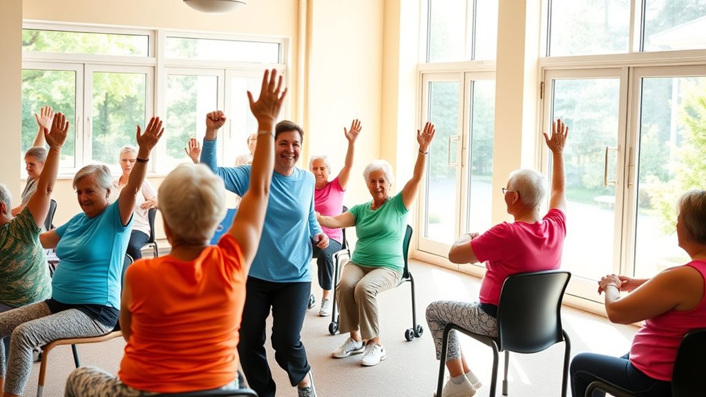 seated workouts enhance senior fitness