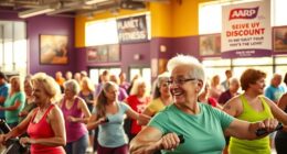 senior fitness discount available