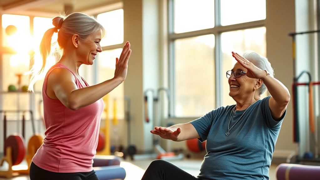 senior fitness enhancement support