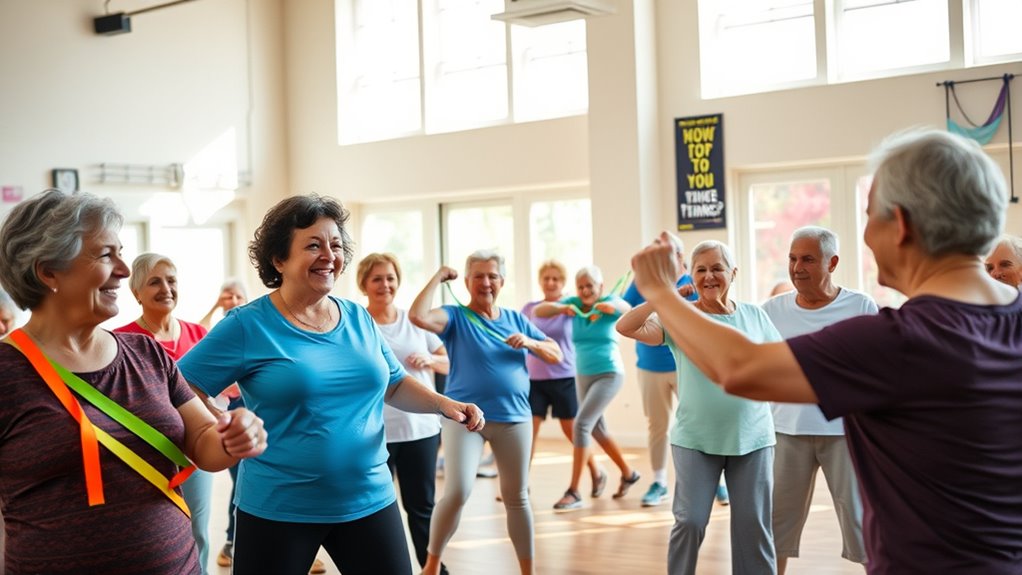 senior fitness professional support