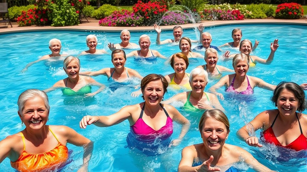 senior fitness through water