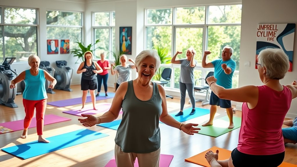 senior friendly health clubs