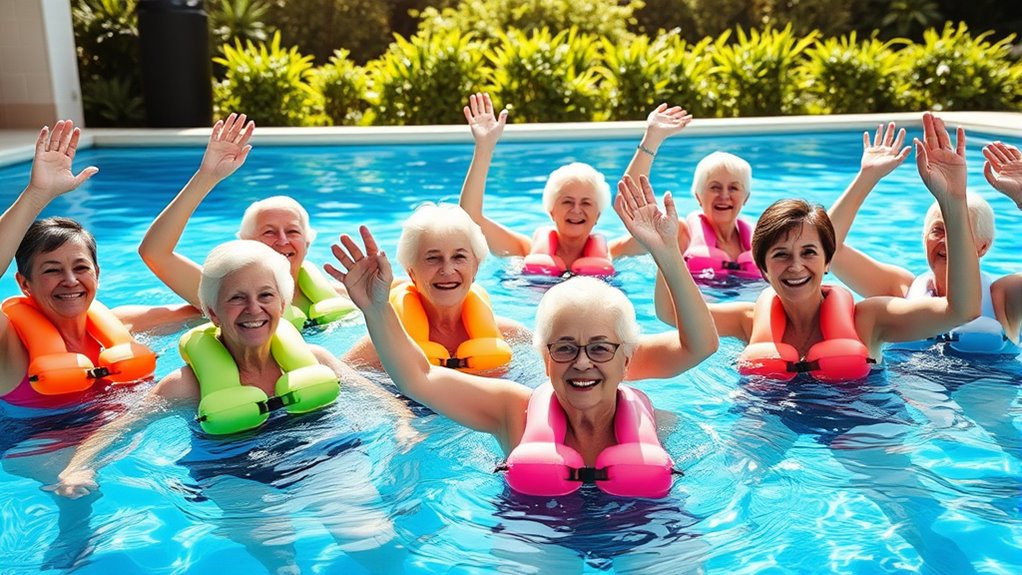 senior friendly water workouts