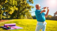 senior golf swing improvement