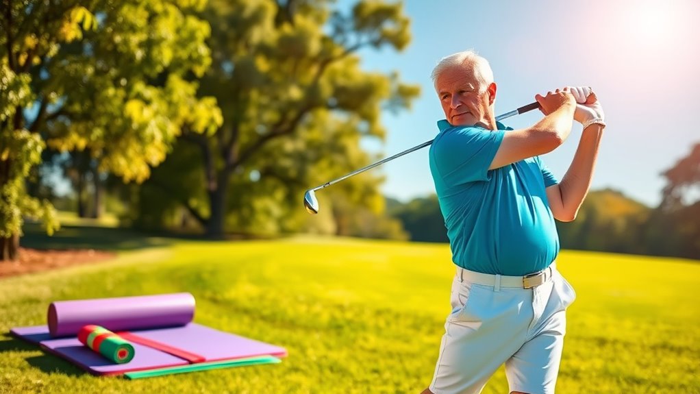 senior golf swing improvement