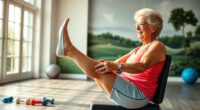 senior leg strength exercises