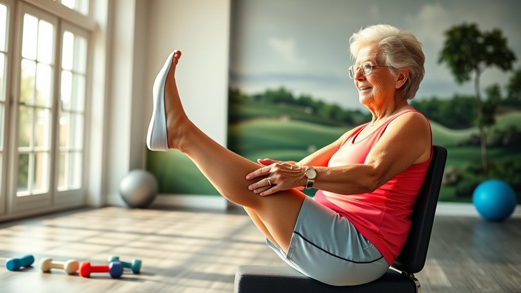 senior leg strength exercises