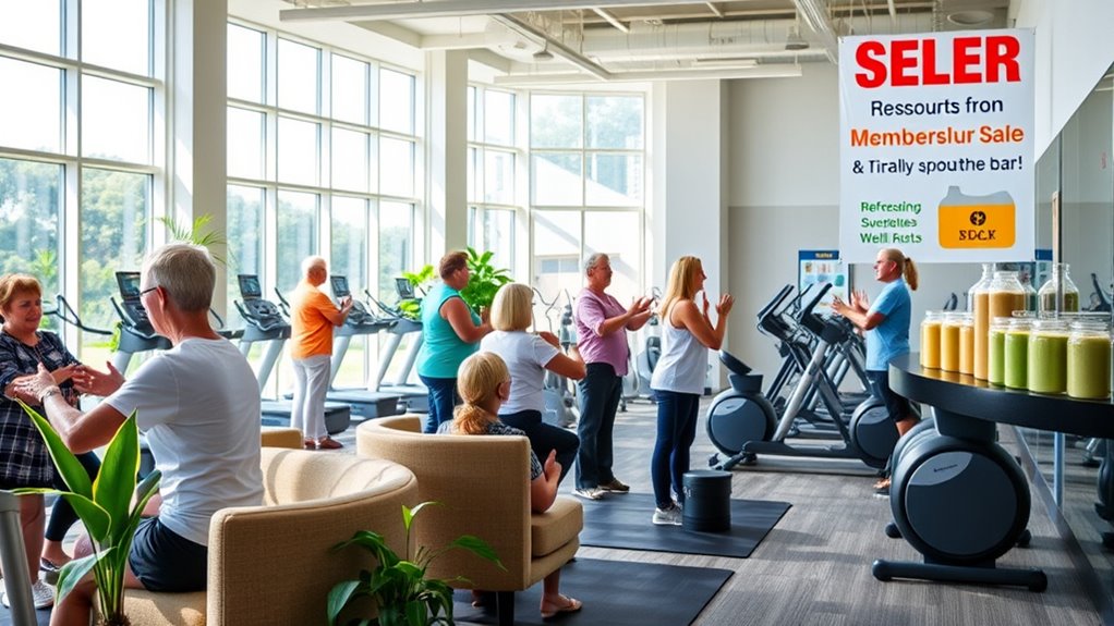 senior member amenities available