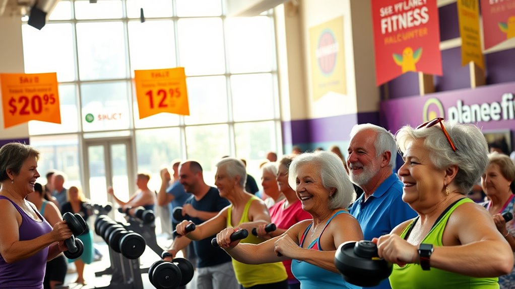 senior seasonal discounts offered