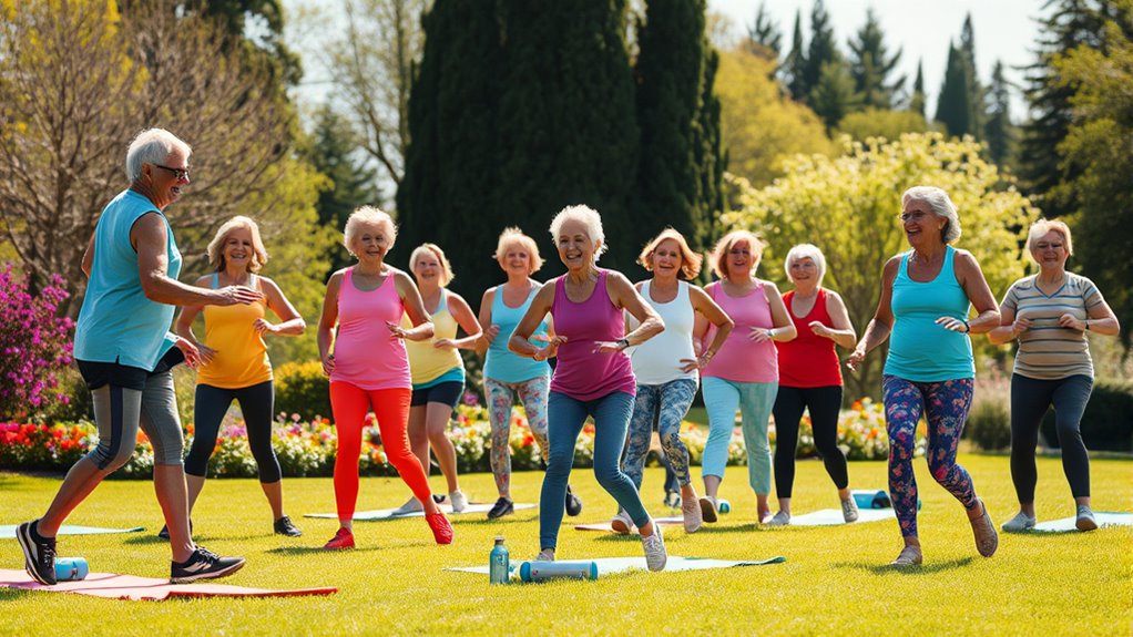 seniors fun community fitness