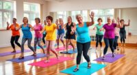 seniors fun fitness dance