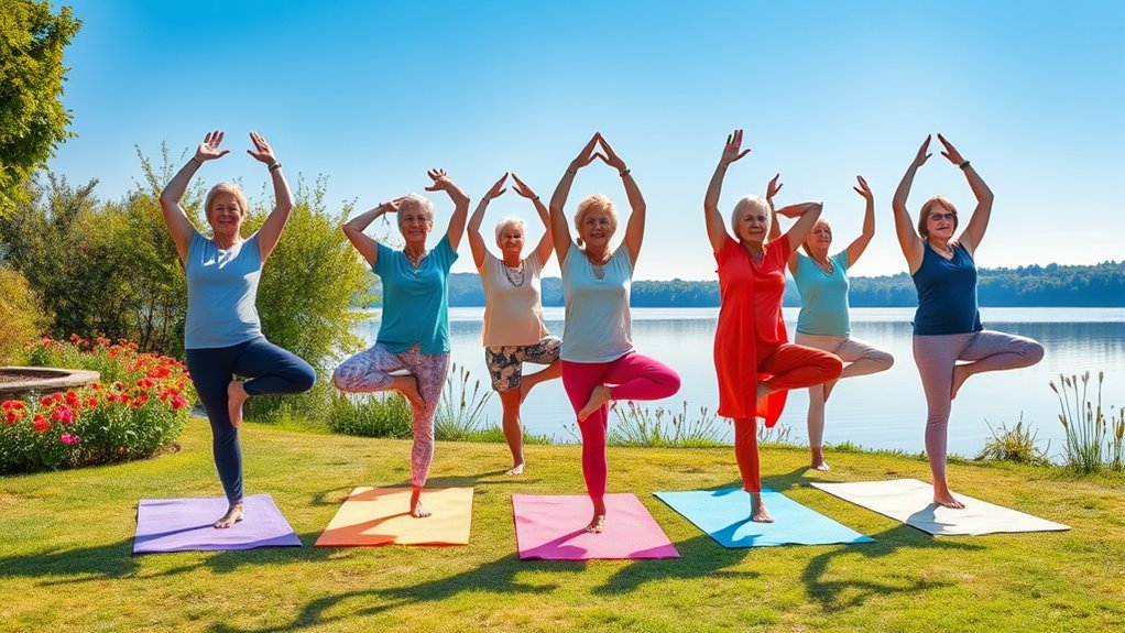 stable balancing poses practice