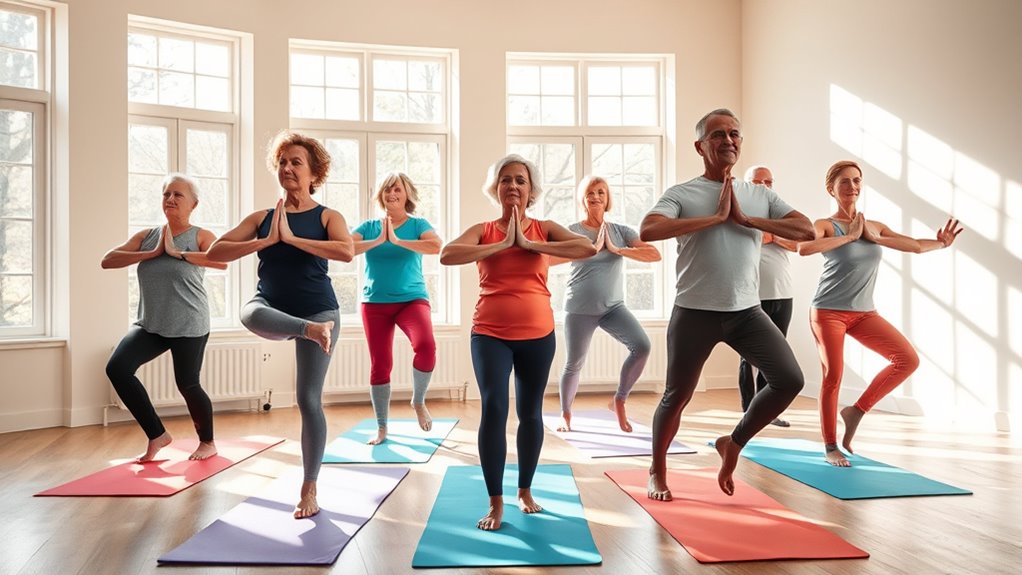 strength and balance poses