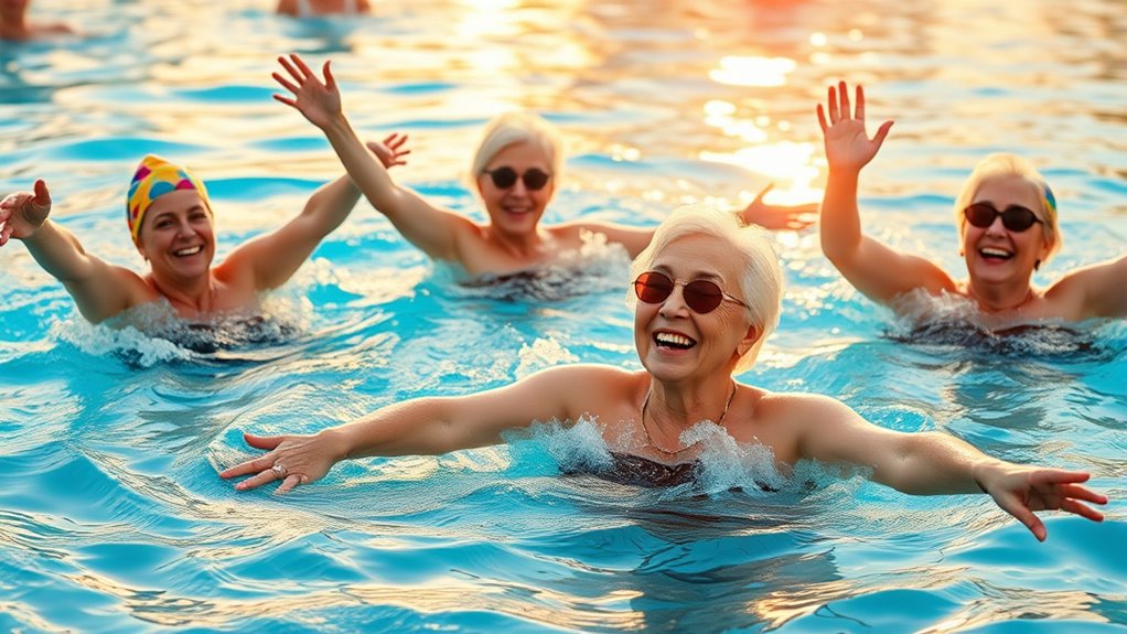 transformative senior water aerobics