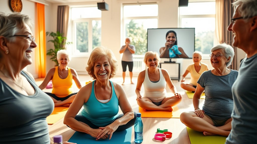 virtual fitness access options