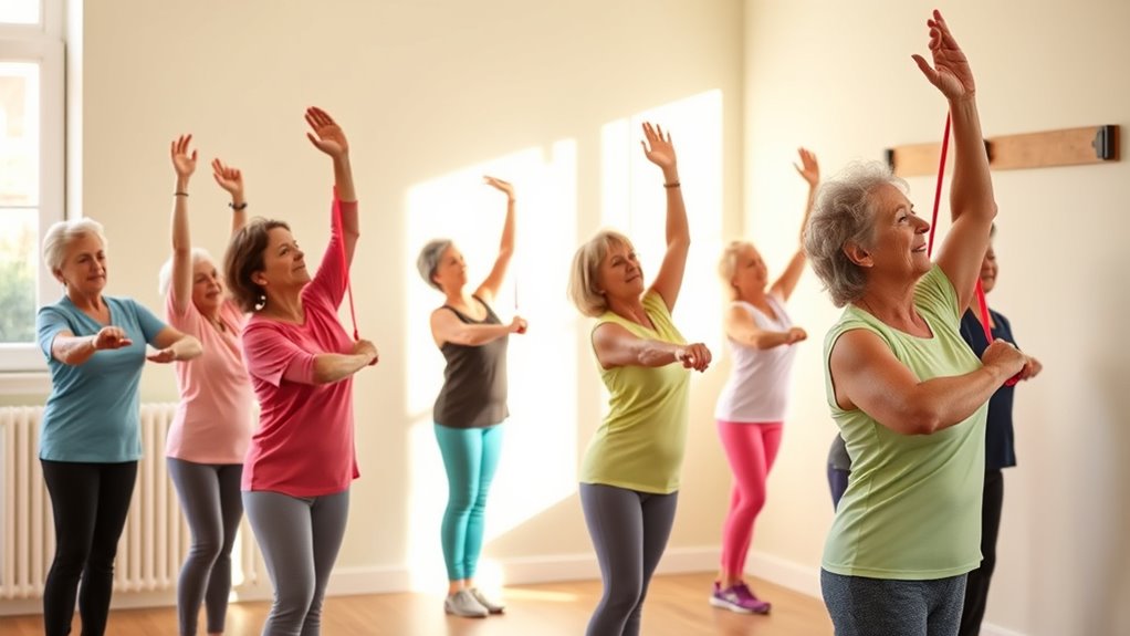wall pilates for seniors