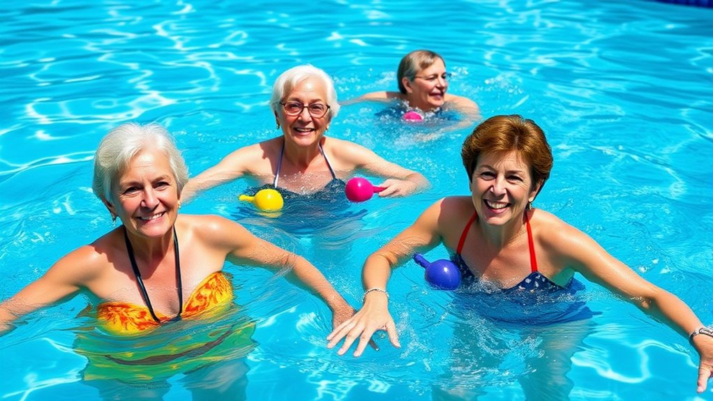 water aerobics health advantages
