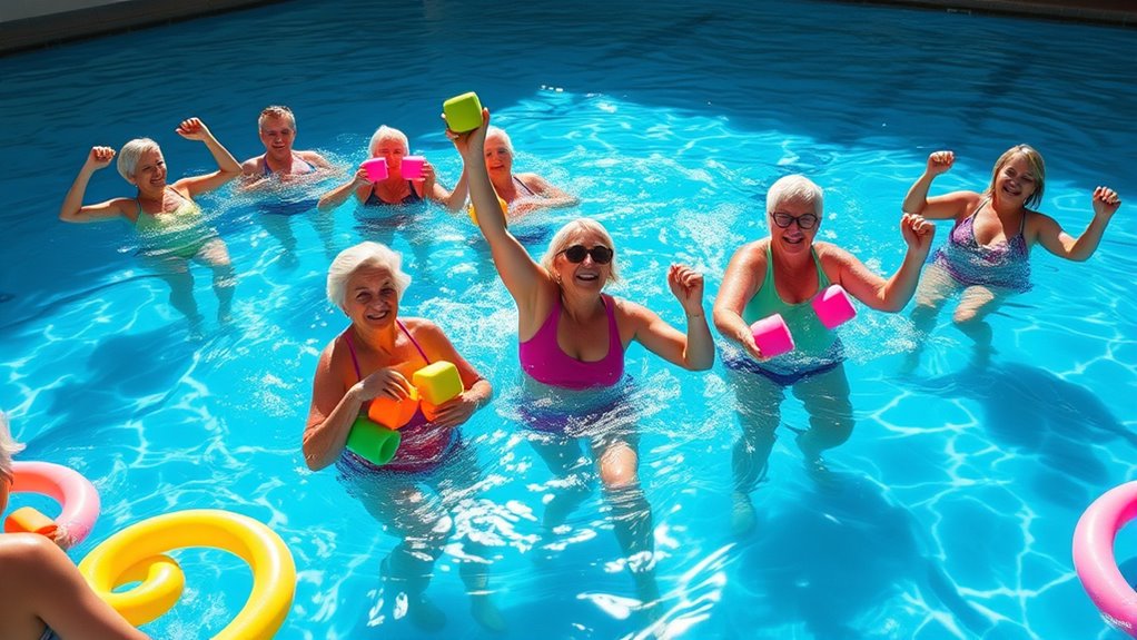 water exercises for seniors