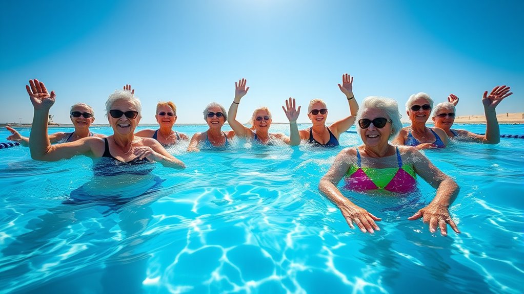 water workouts for seniors