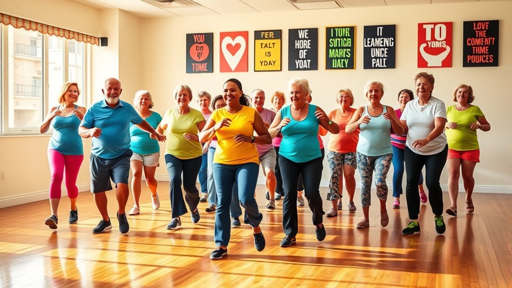 zumba enhances seniors fitness