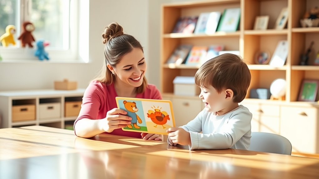 caregiver speech communication strategies