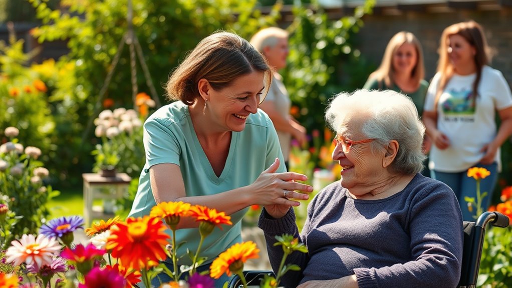 community bonds through caregiving