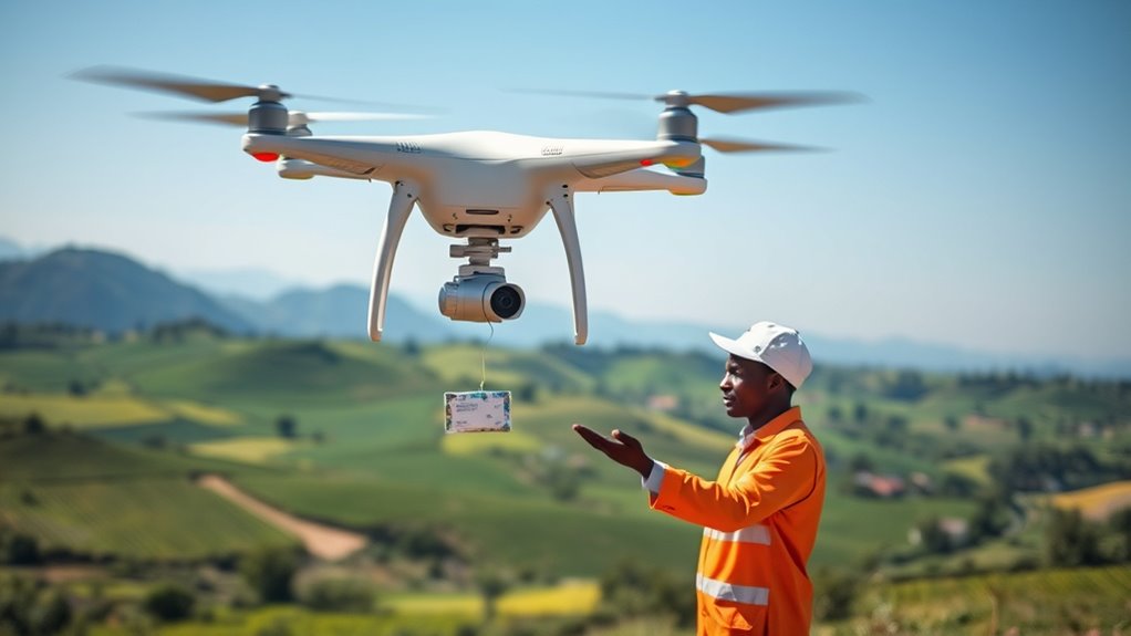 drones improve global healthcare logistics