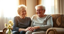 enjoying caregiving moments