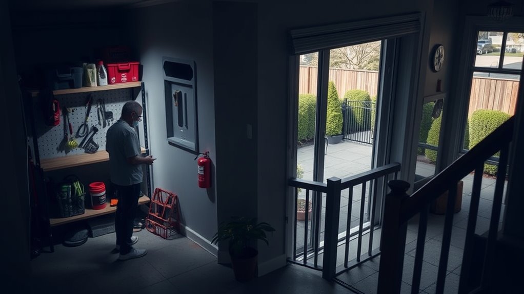 ensure safe basement outdoors