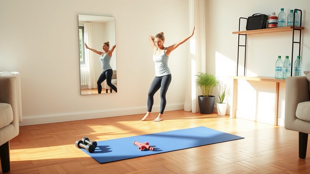 home workout space benefits