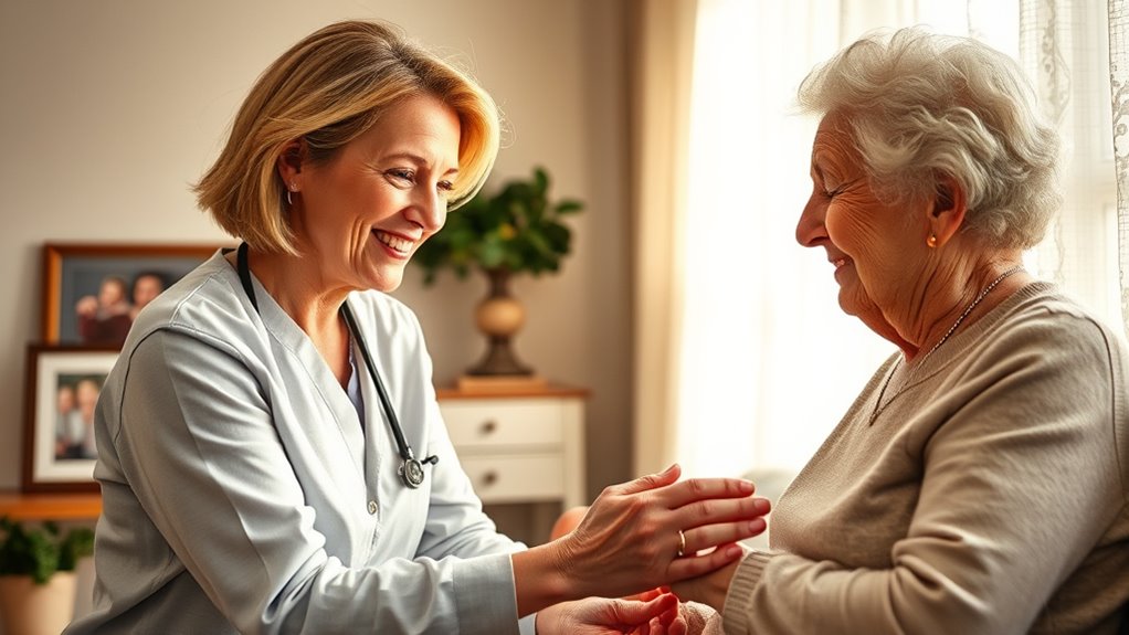 personalized compassionate caregiving actions
