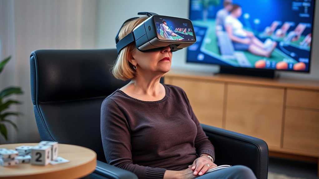 vr therapy matches cognitive training