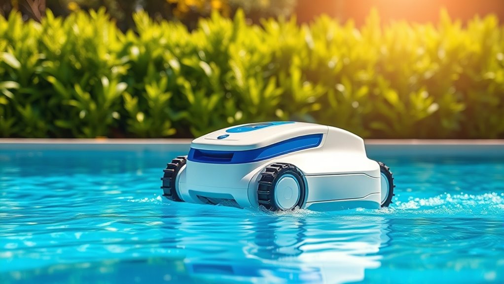 energy efficient pool cleaner features