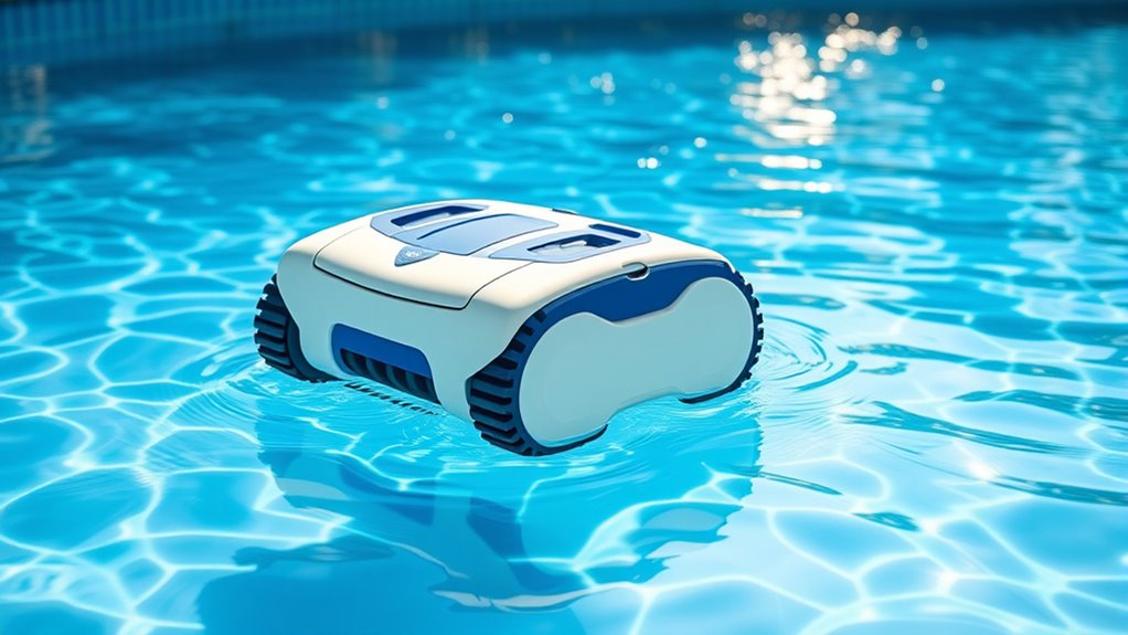 top algae removing pool robots
