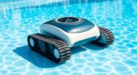 top pool cleaner wheel guides