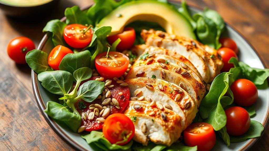 add nutrient rich colorful foods